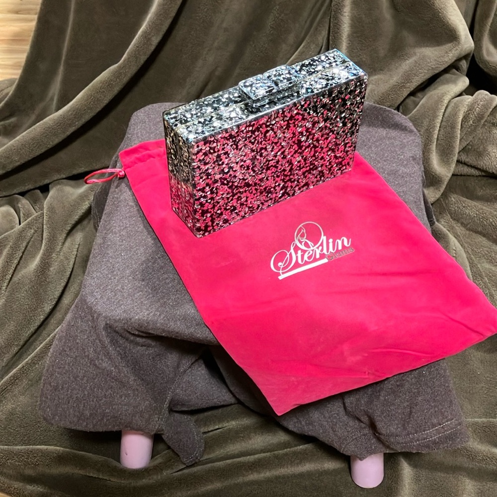 Acrylic box clutch